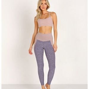 Beyond yoga Spacedye Color-block leggings.S.NWOT
